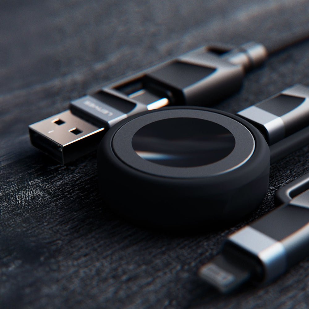 Lenyes LC541 USB-A + Type-C to Lightning – Type-C – Akıllı Saat Şarj Kablosu 60W 1M Lenyes LC541 USB-A + Type-C to Lightning – Type-C – Akıllı Saat Şarj Kablosu 60W 1M